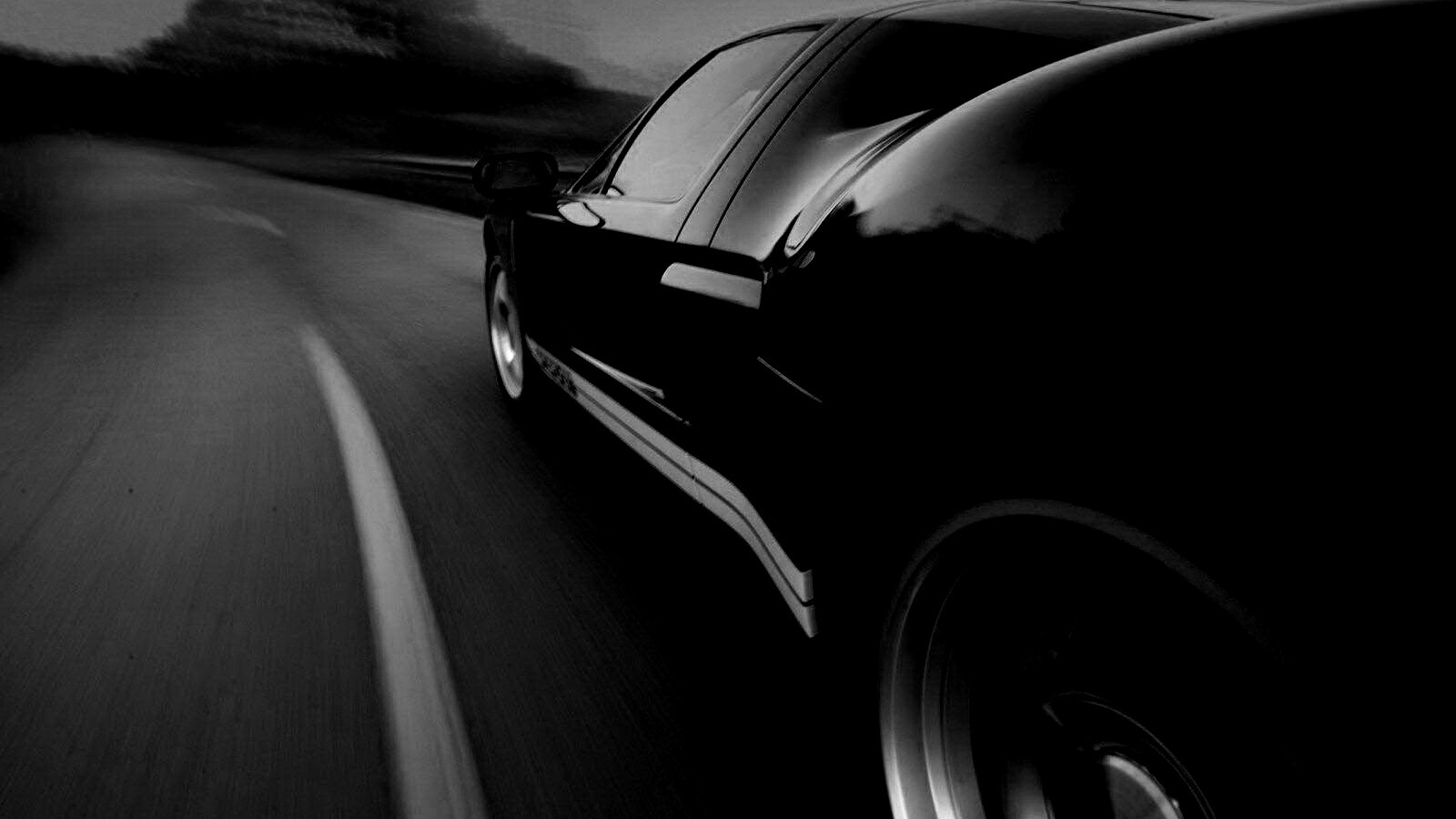 Авто на повороте обои