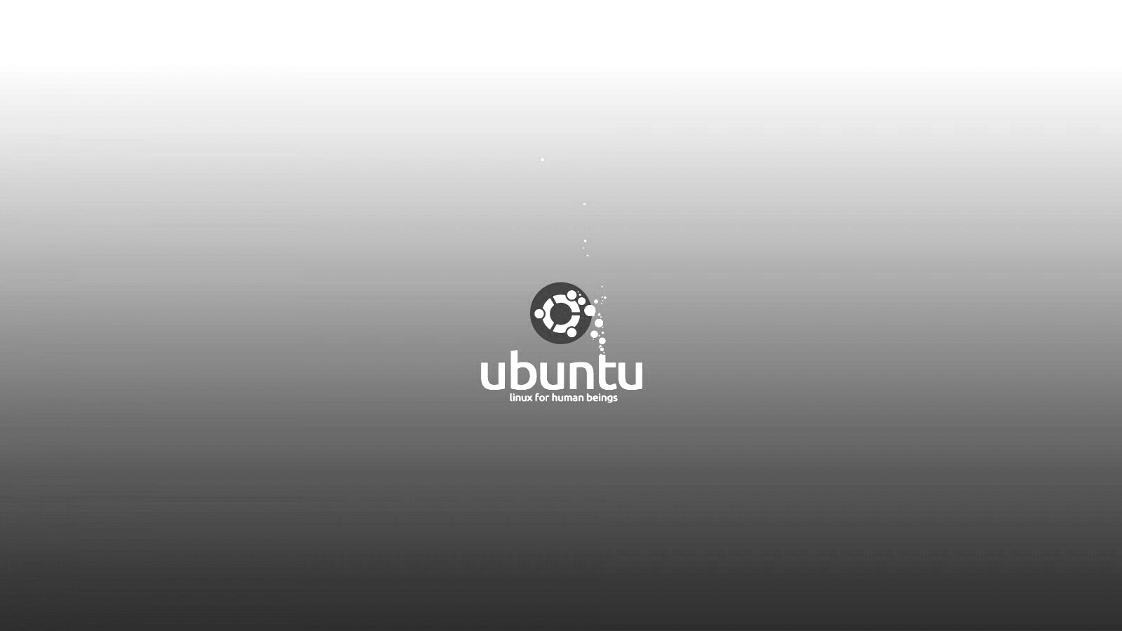 Логотип Ubuntu обои