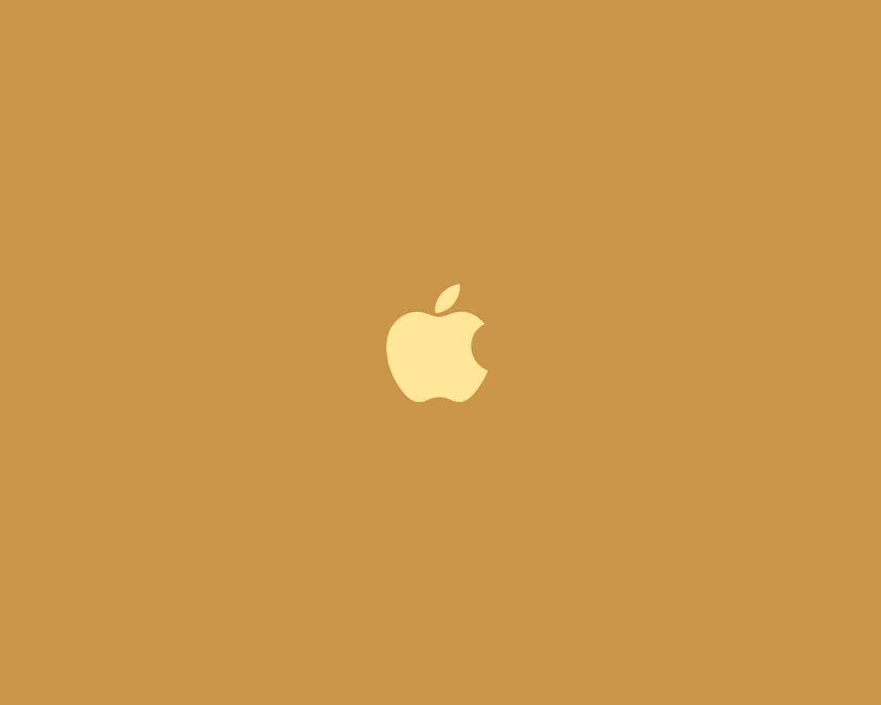 Логотип Apple на черном фоне обои