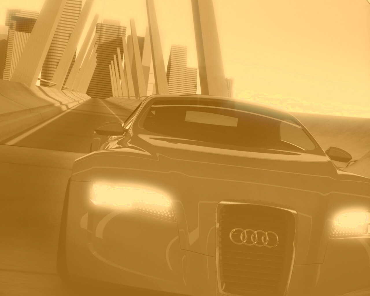 Концепт Audi-R Zero обои