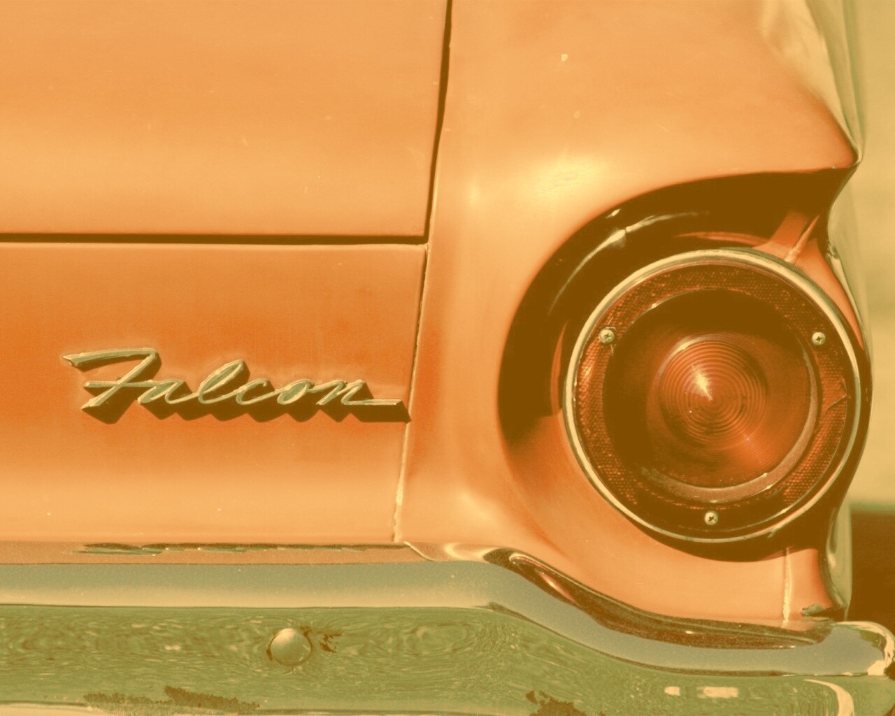 Зад  автомобиля Ford Falcon обои