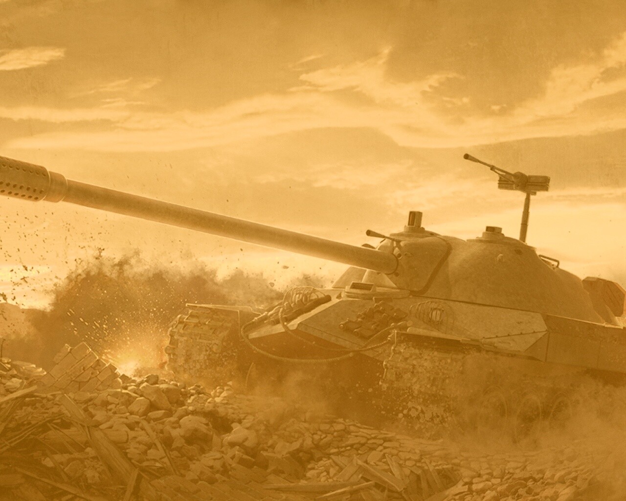 ИС-7 WoT обои