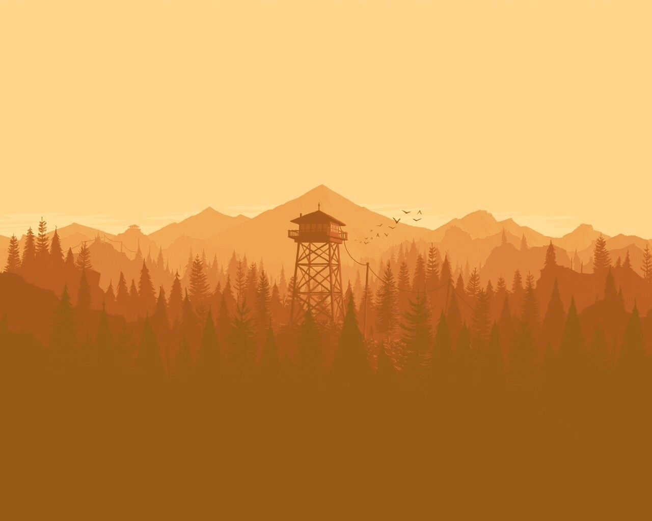 Firewatch обои