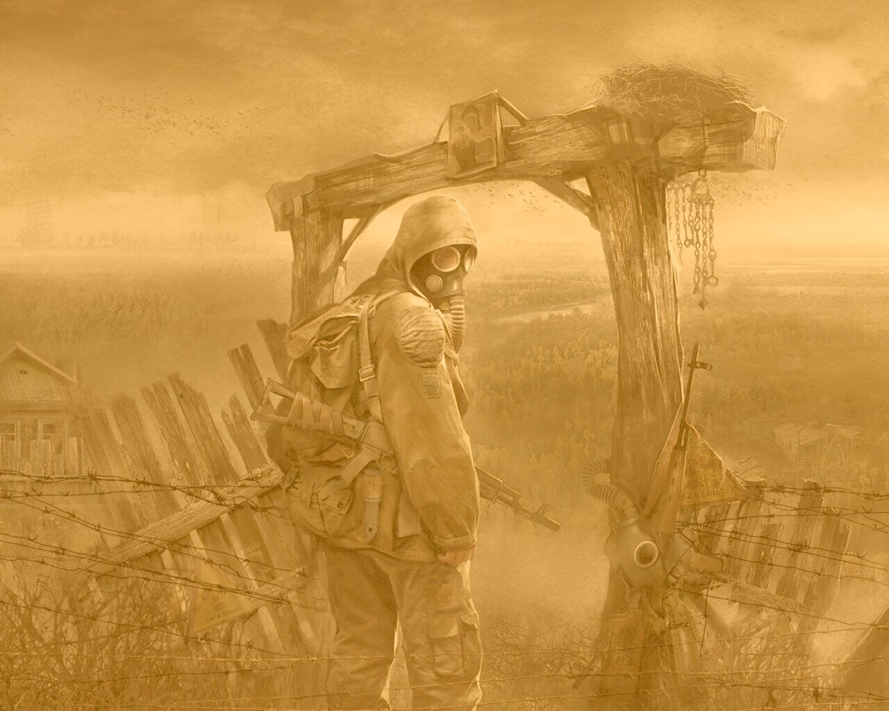 Оригинальные обои S.T.A.L.K.E.R обои