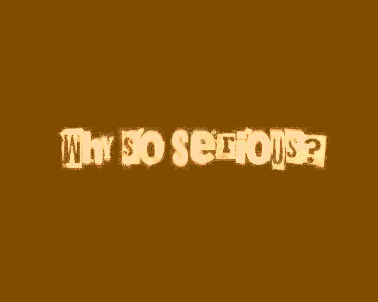 А чего ты такой серьезный? обои
