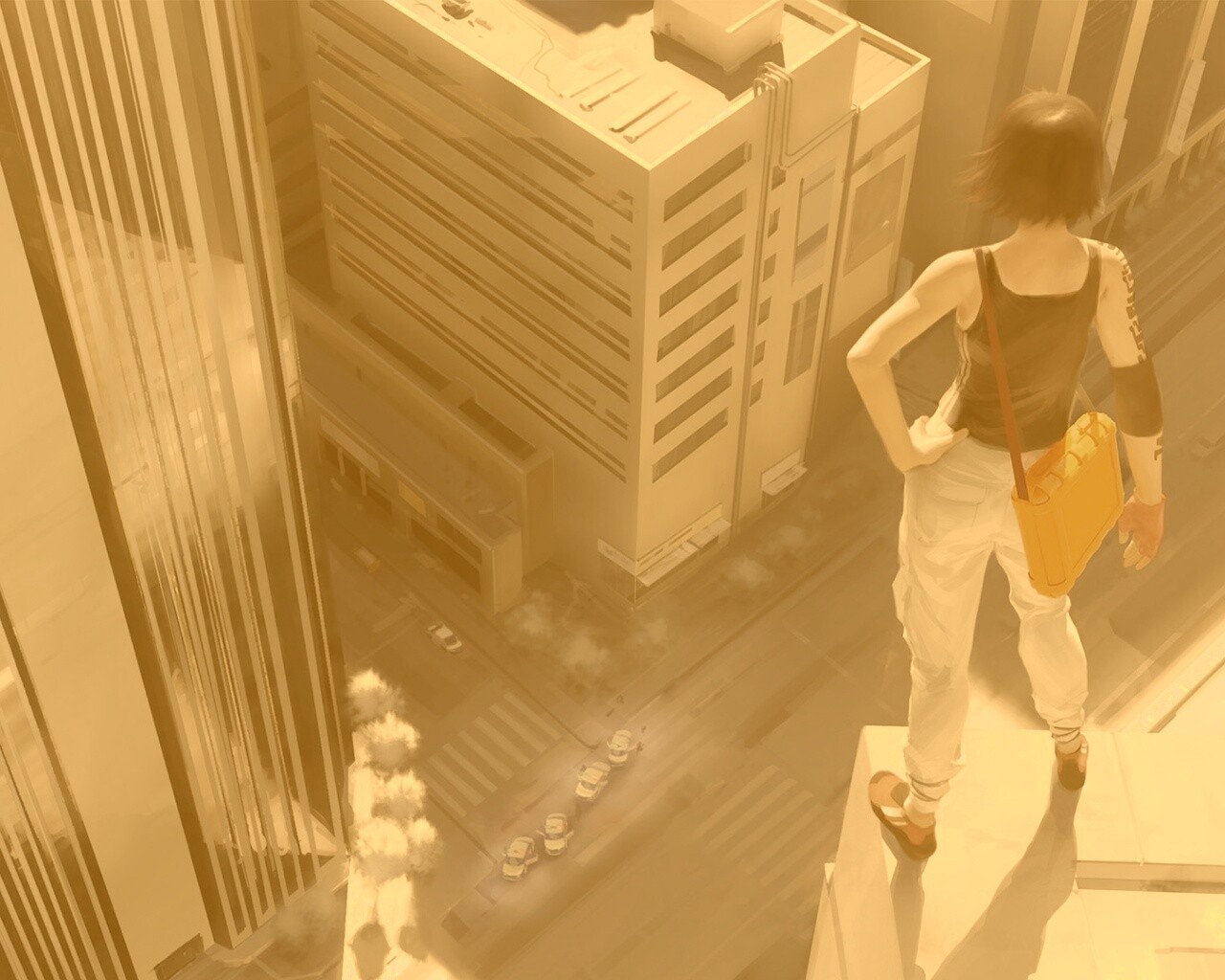 Фейт из Mirrors Edge обои