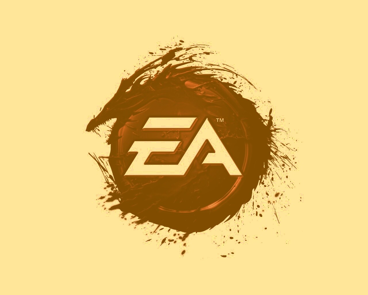 Логотип Electronic Arts из Dragon Age обои