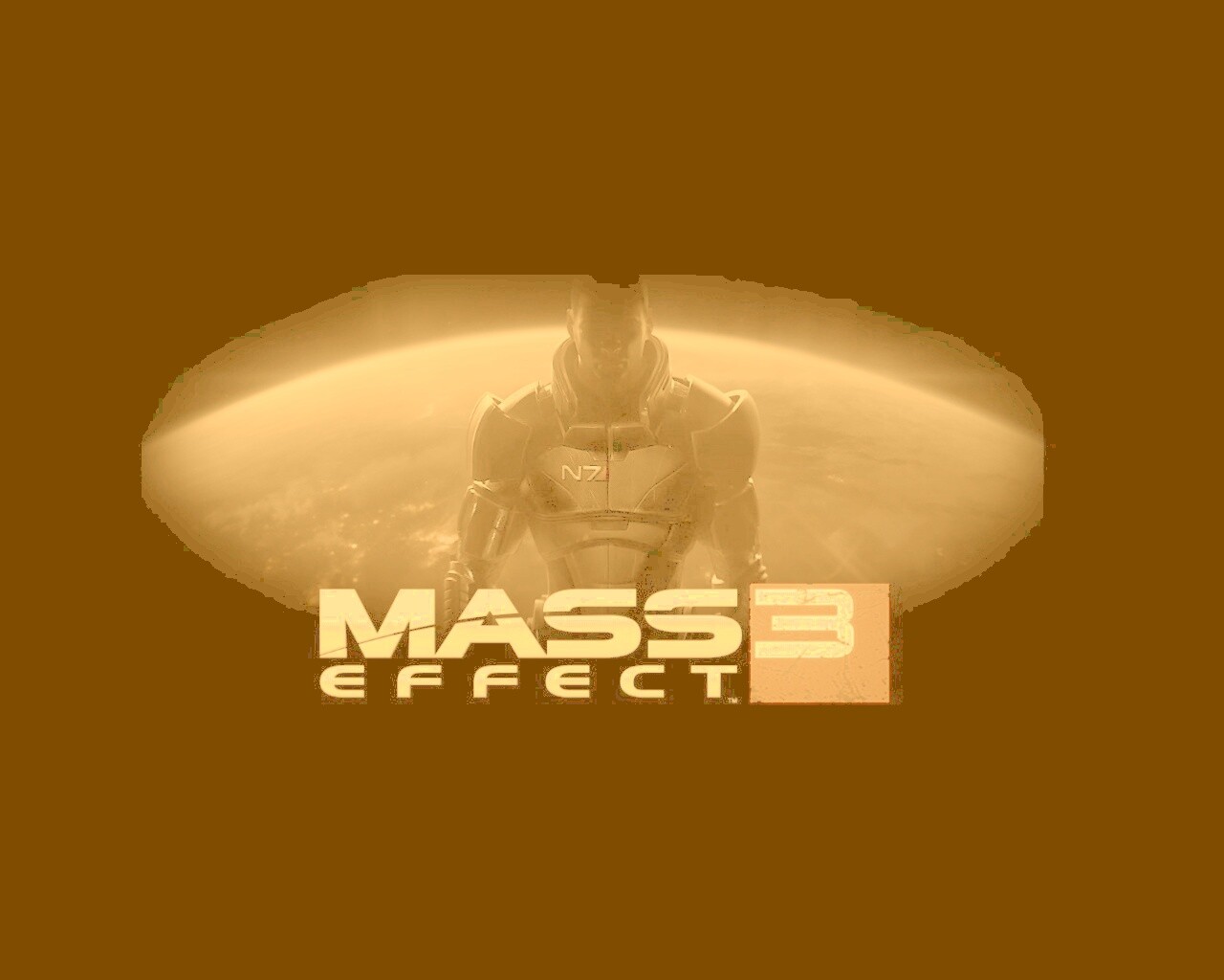 Заставка Mass Effect 3 обои