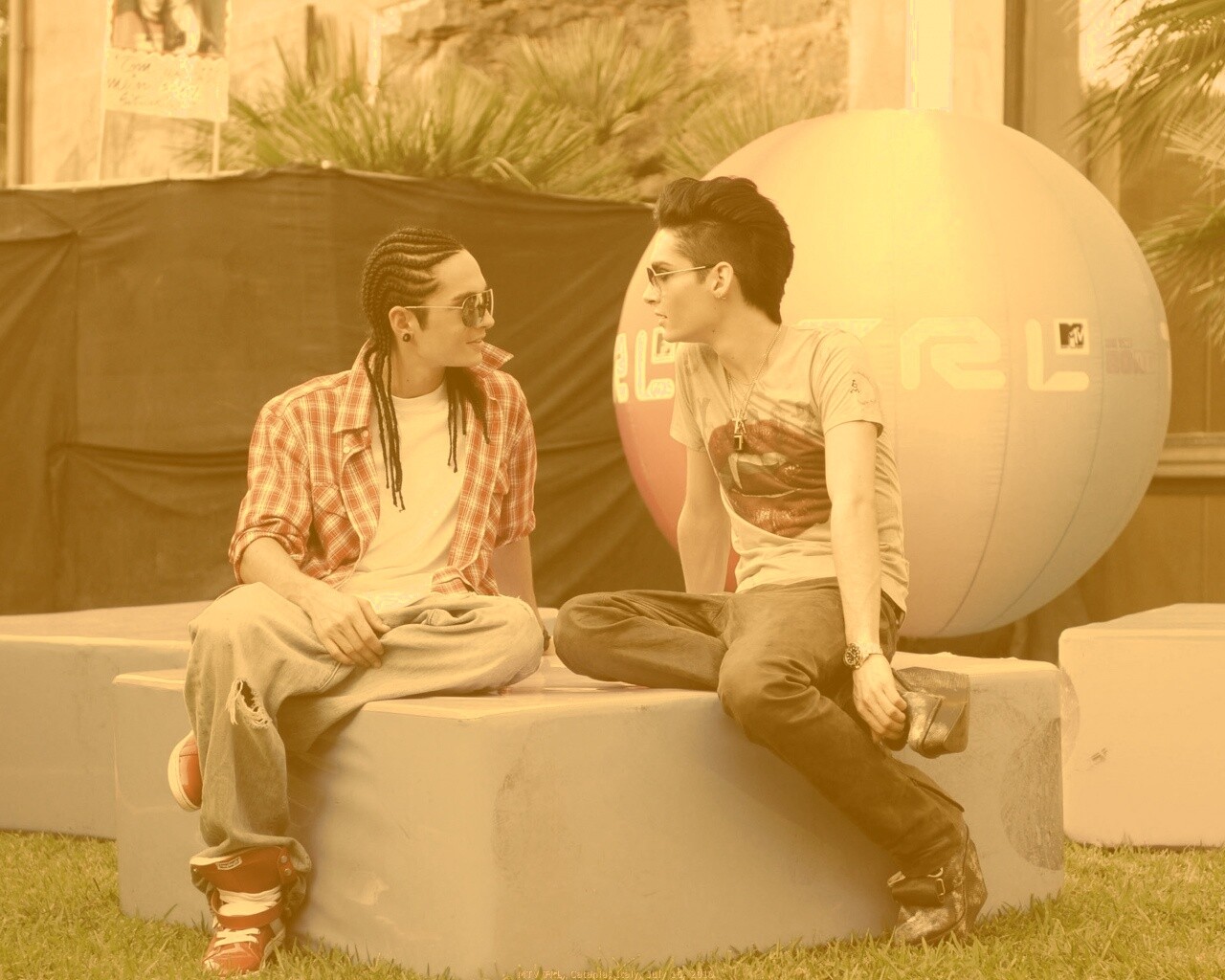 Bill и Tom Kaulitz обои