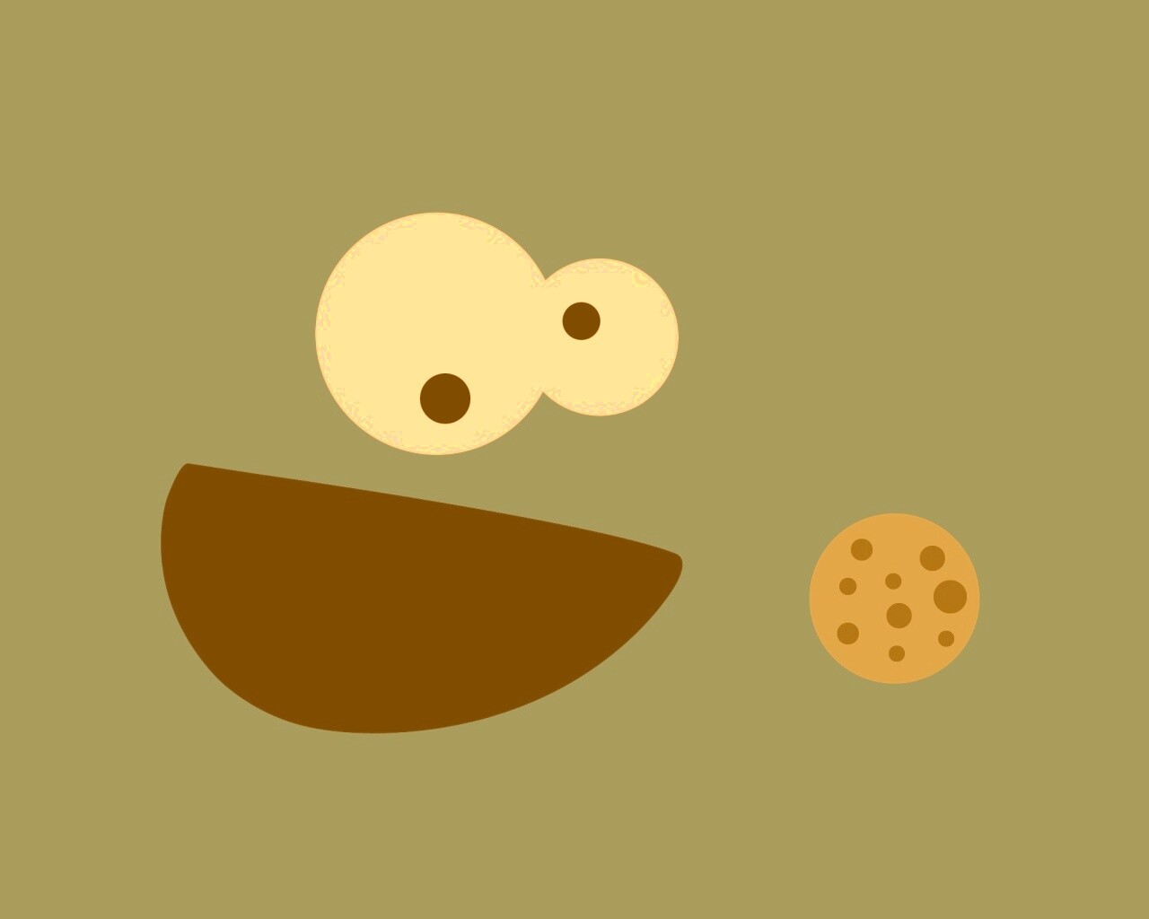 Коржик aka Cookie Monster обои