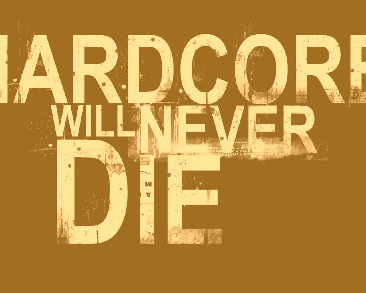 HARDCORE Will Never Die обои