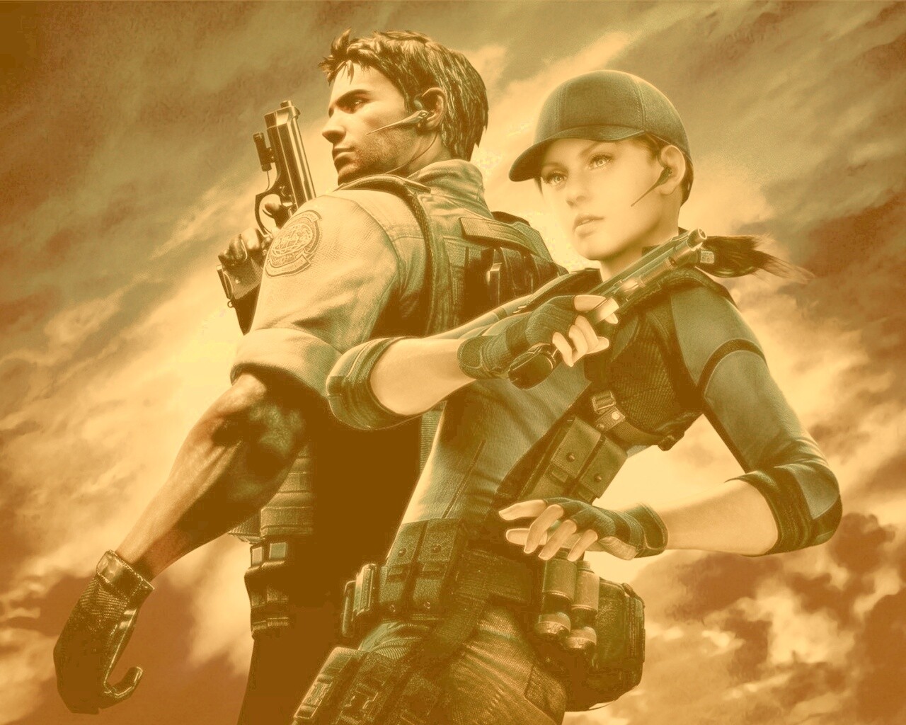 Resident evil 5 обои