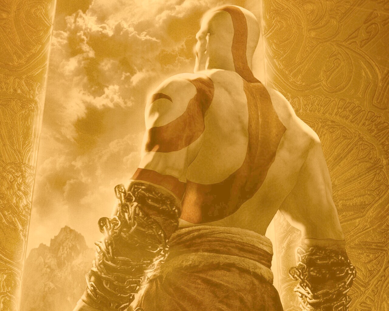 Кратос из God of War обои