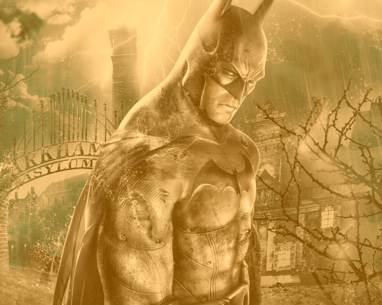 Batman Arkham Asylum обои