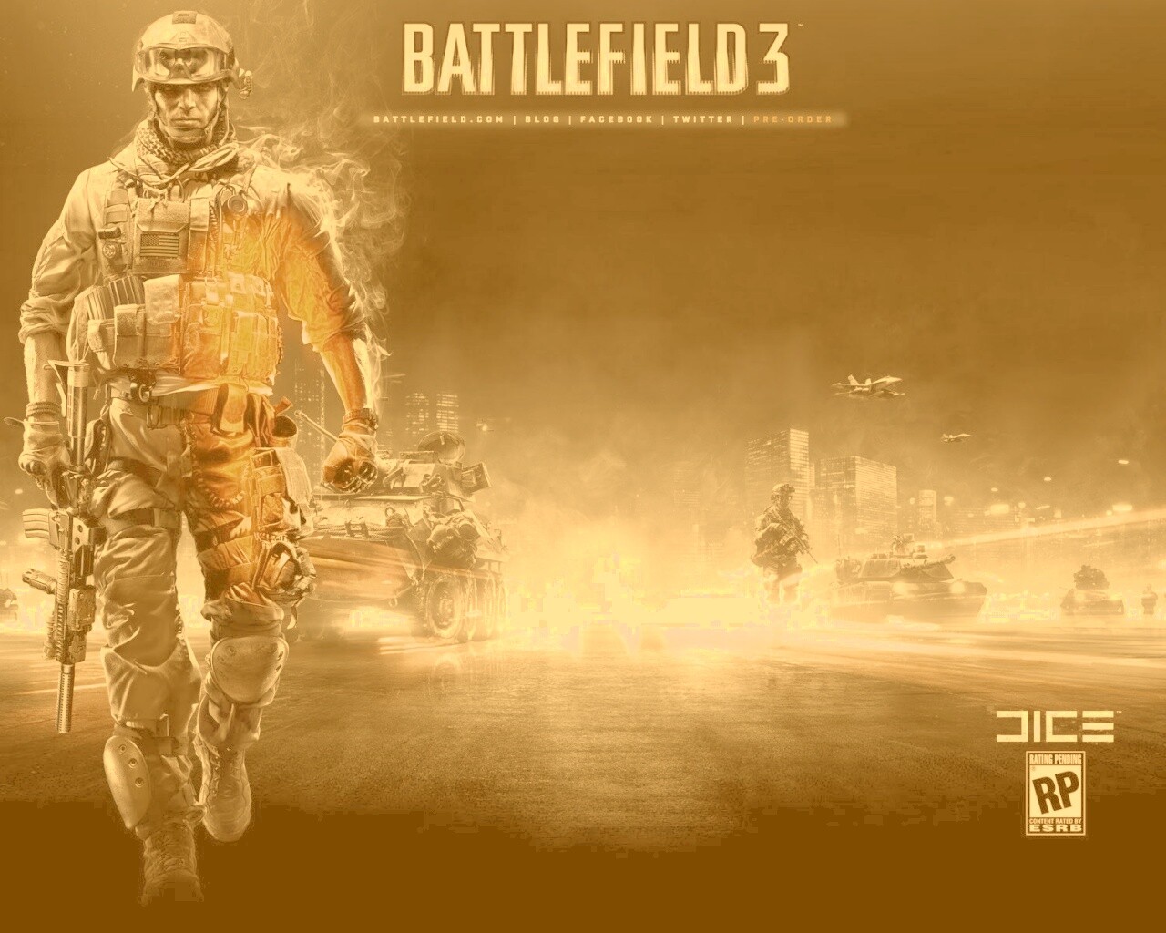 Battlefield 3 обои