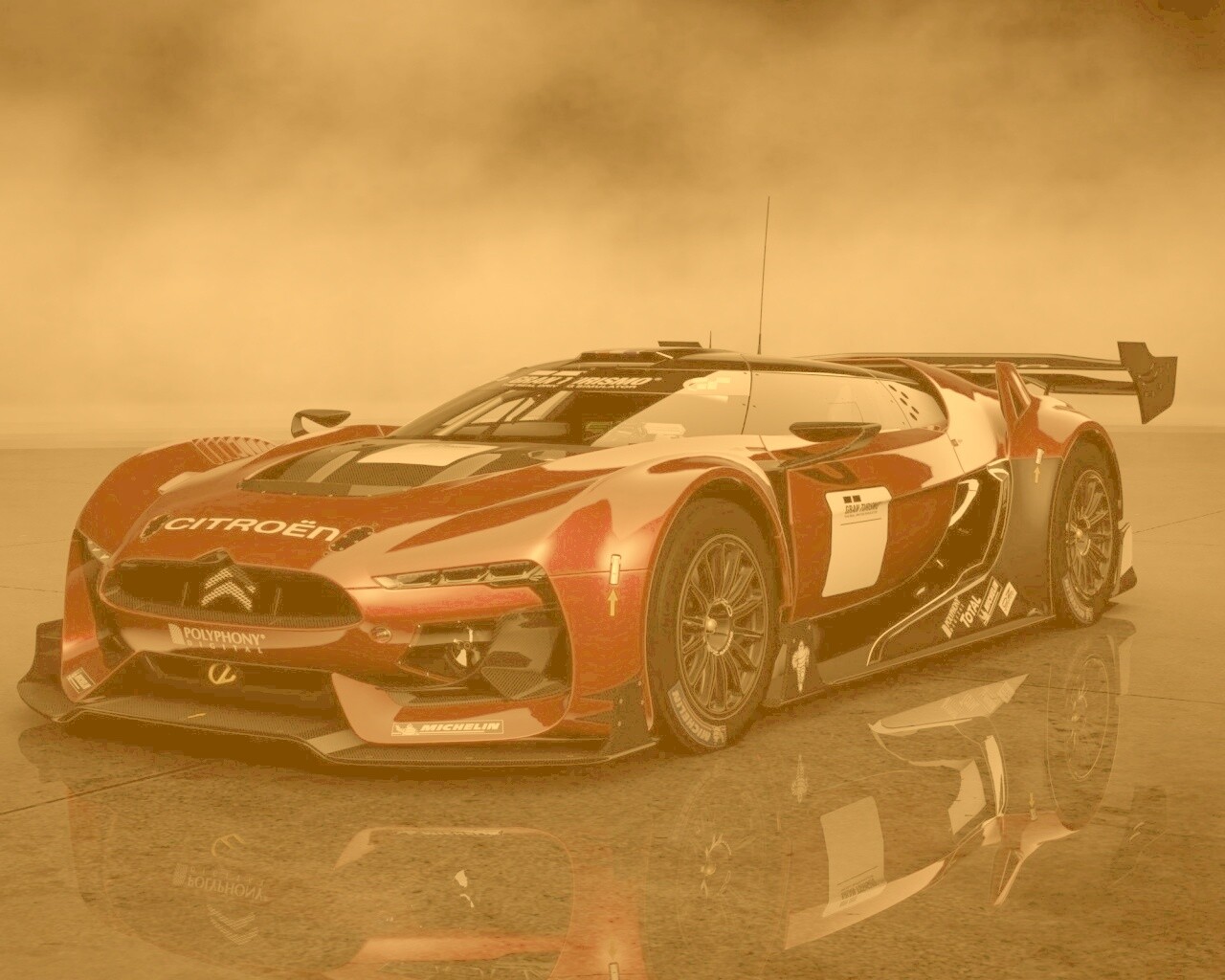 Спорткар Citroen обои