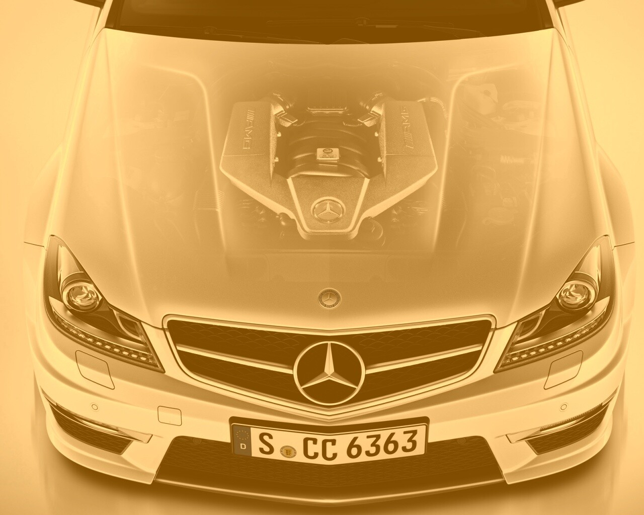 Mercedes S63 обои