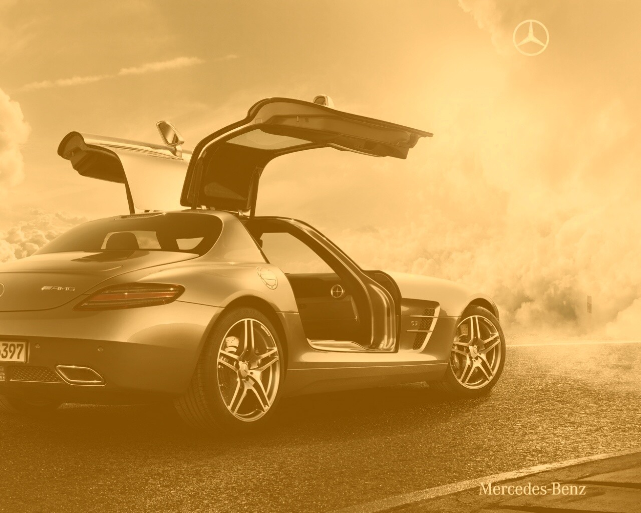 Mercedes Benz SLS обои