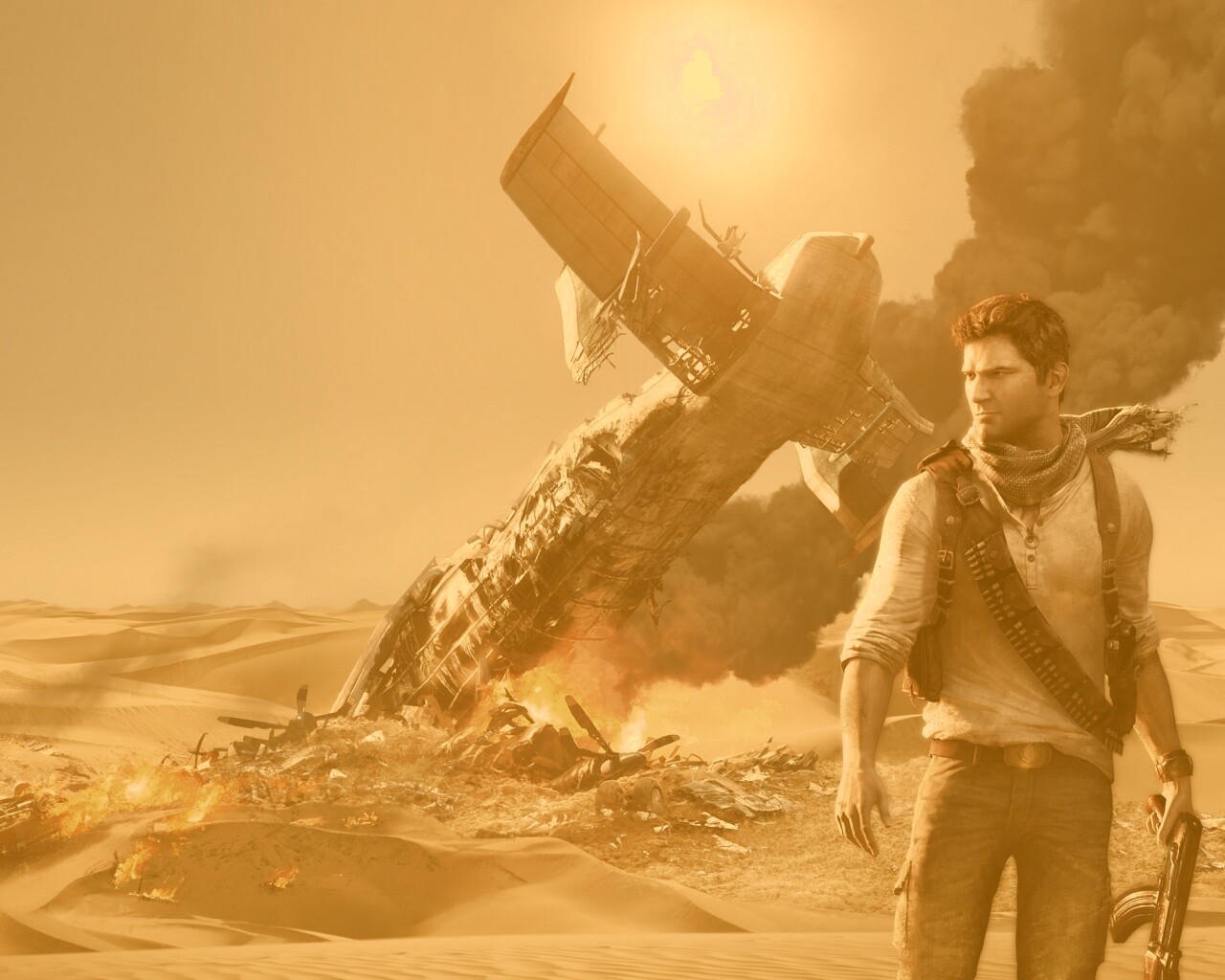 Uncharted 3 : Drakes deception обои