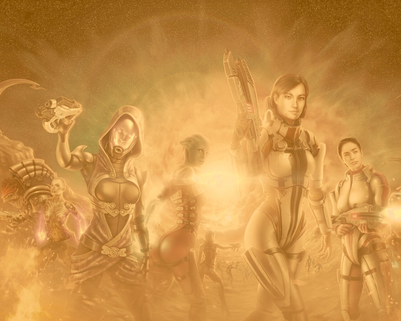 Mass Effect 3 обои