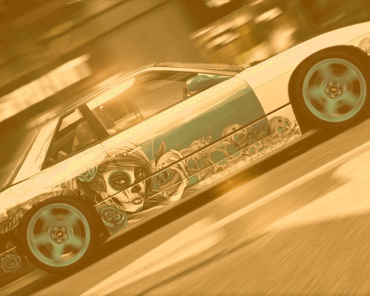 Nissan Silvia s13 Non Grata из GTA4 обои