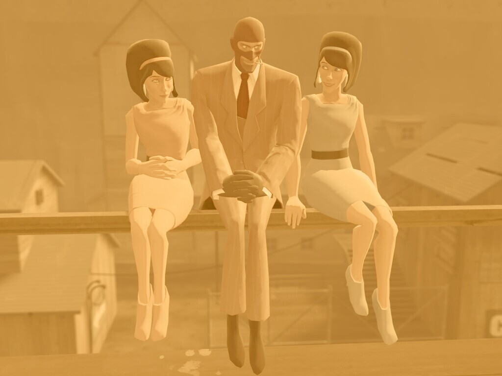 Шпион из Team Fortress 2 обои