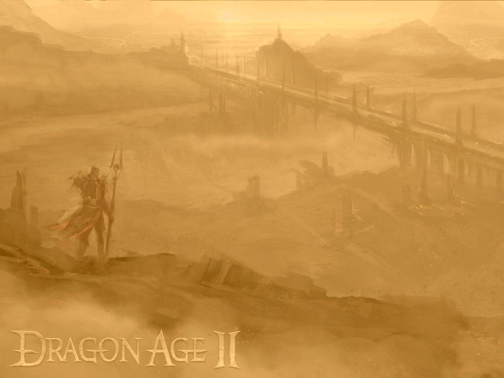 Пейзаж Dragon Age обои