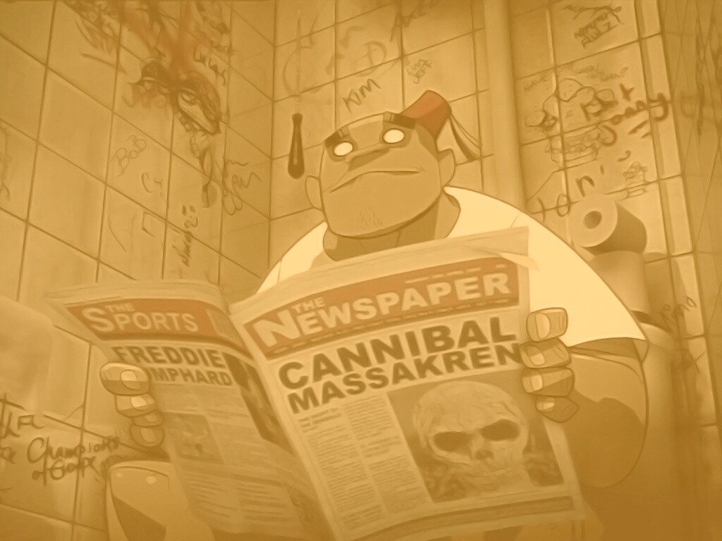 Рассел Хоббс из Gorillaz обои