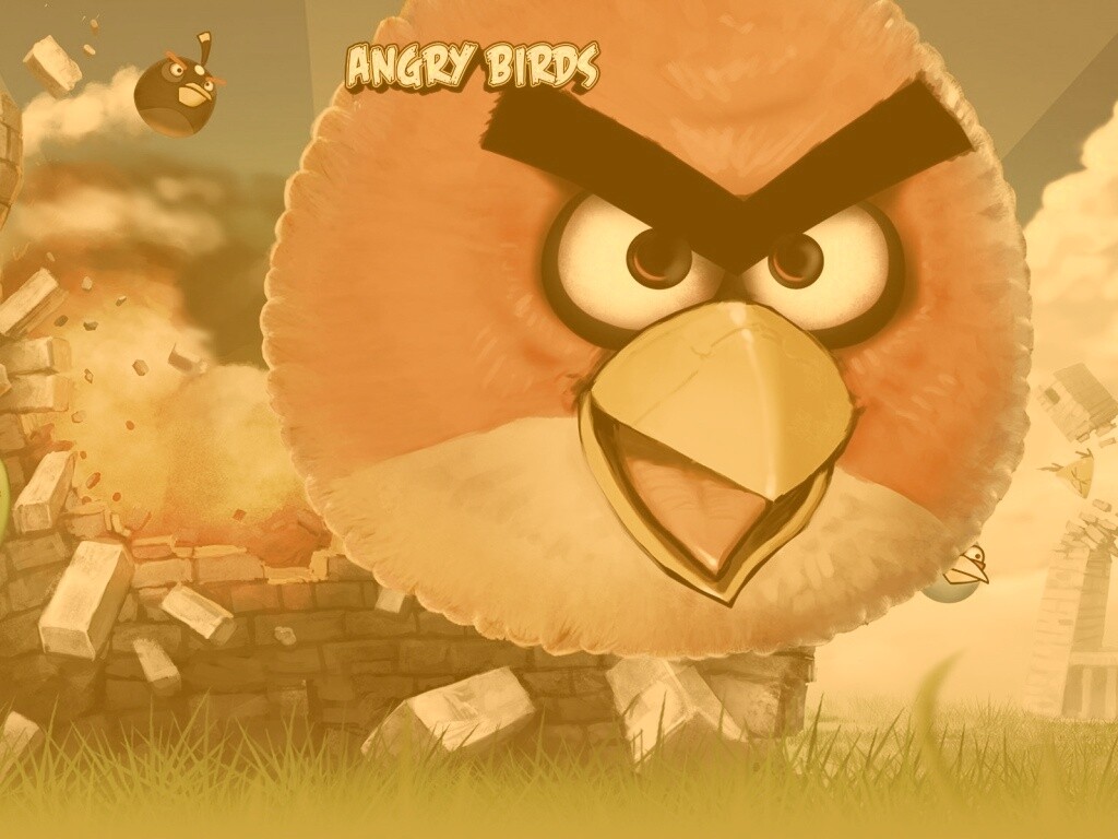 Angry Birds обои