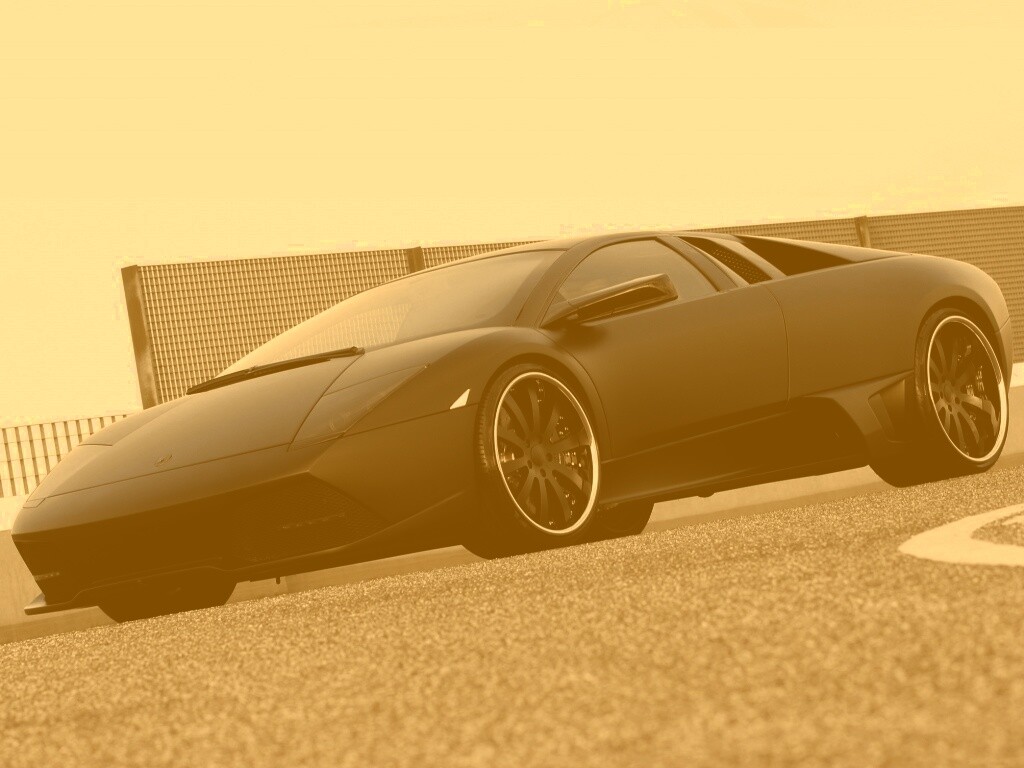 Lamborghini Reventon черного цвета обои