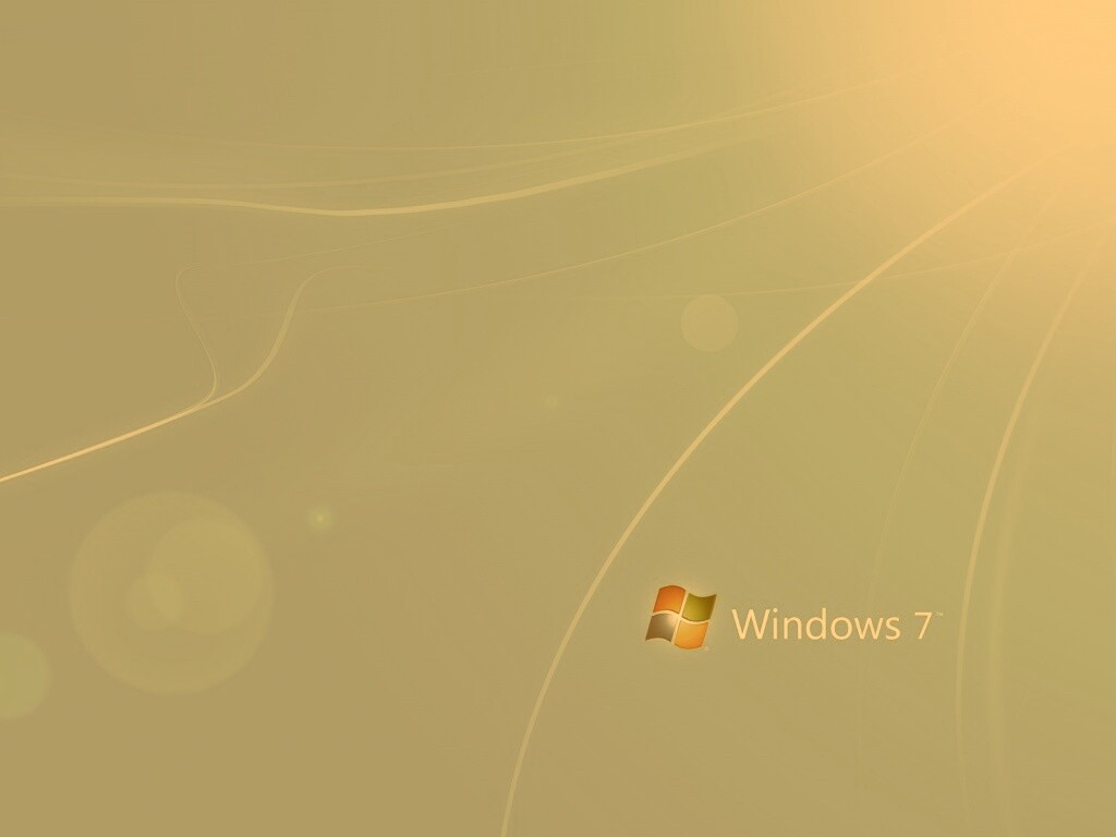 Голубые обои Windows 7 обои
