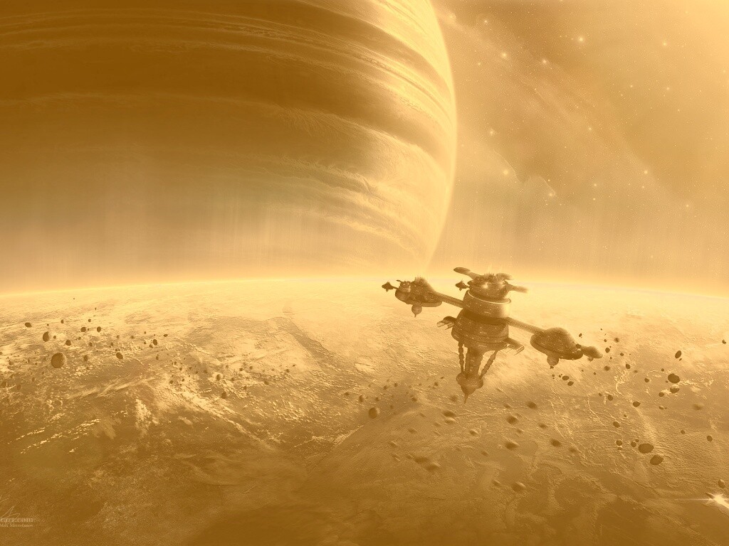 Космический корабль обои