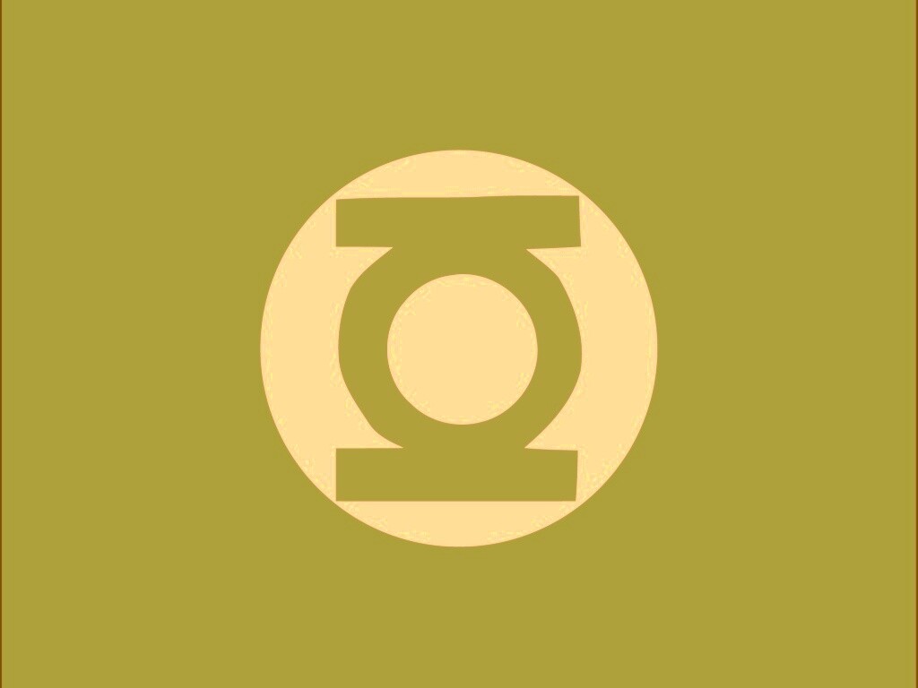 Знак Зеленого фонаря обои