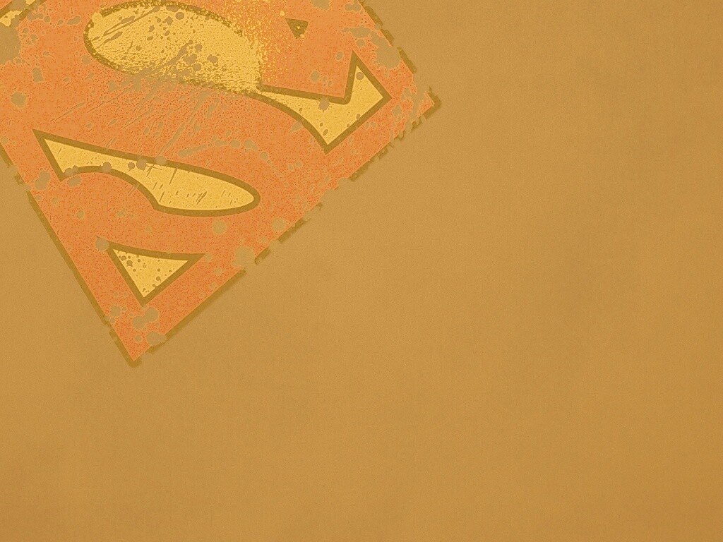 Потертый знак Супермена обои