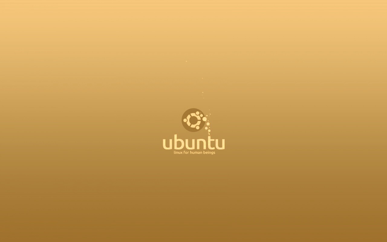 Логотип Ubuntu обои