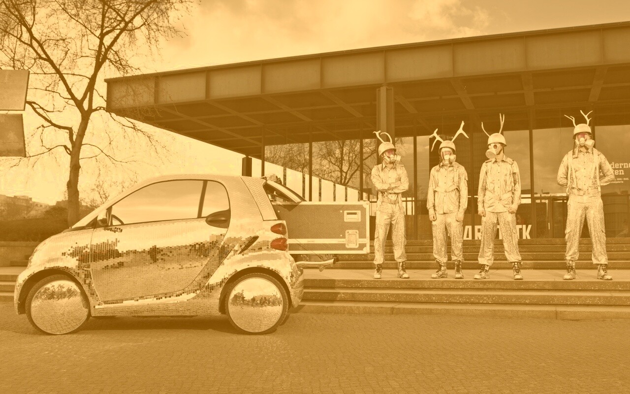 Smart Disco-Ball и 4 оленя обои