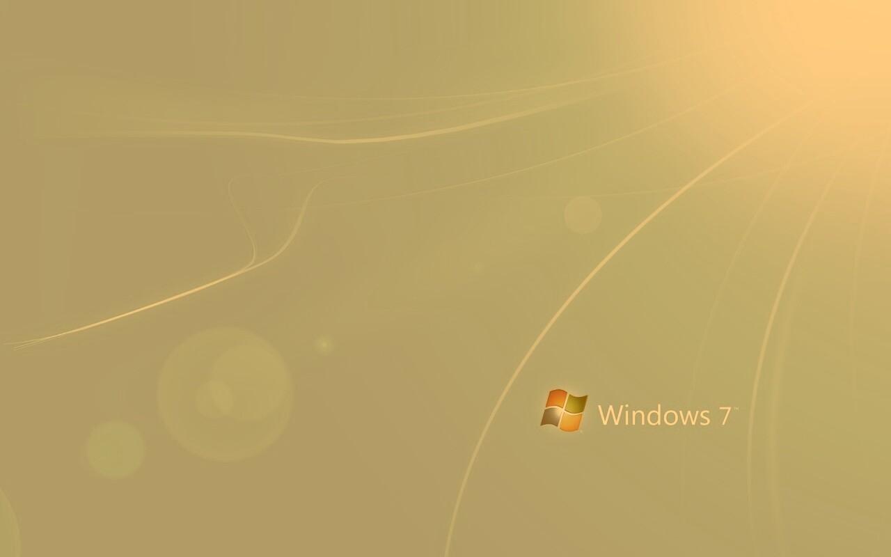 Голубые обои Windows 7 обои
