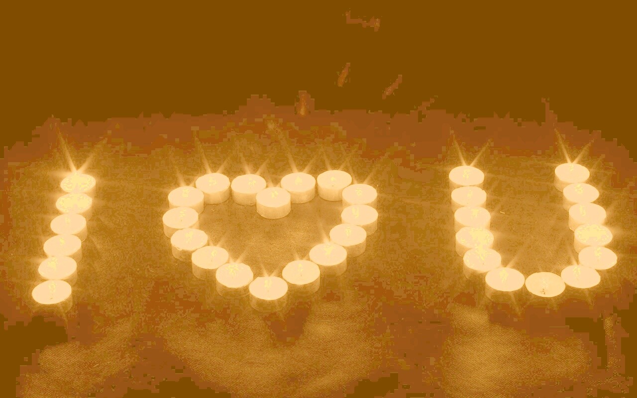 I love you обои