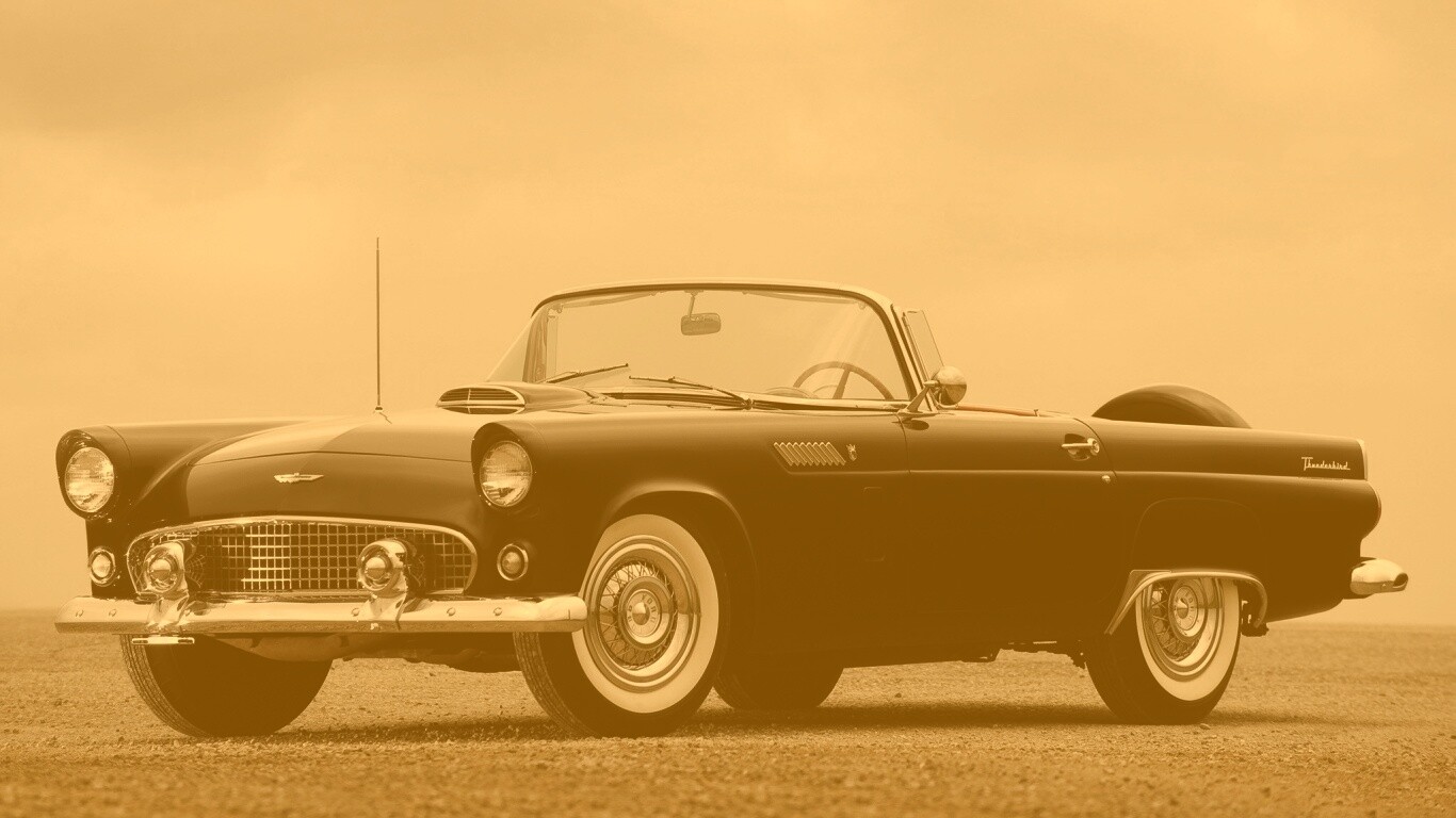 Черный Ford Tanderberg обои