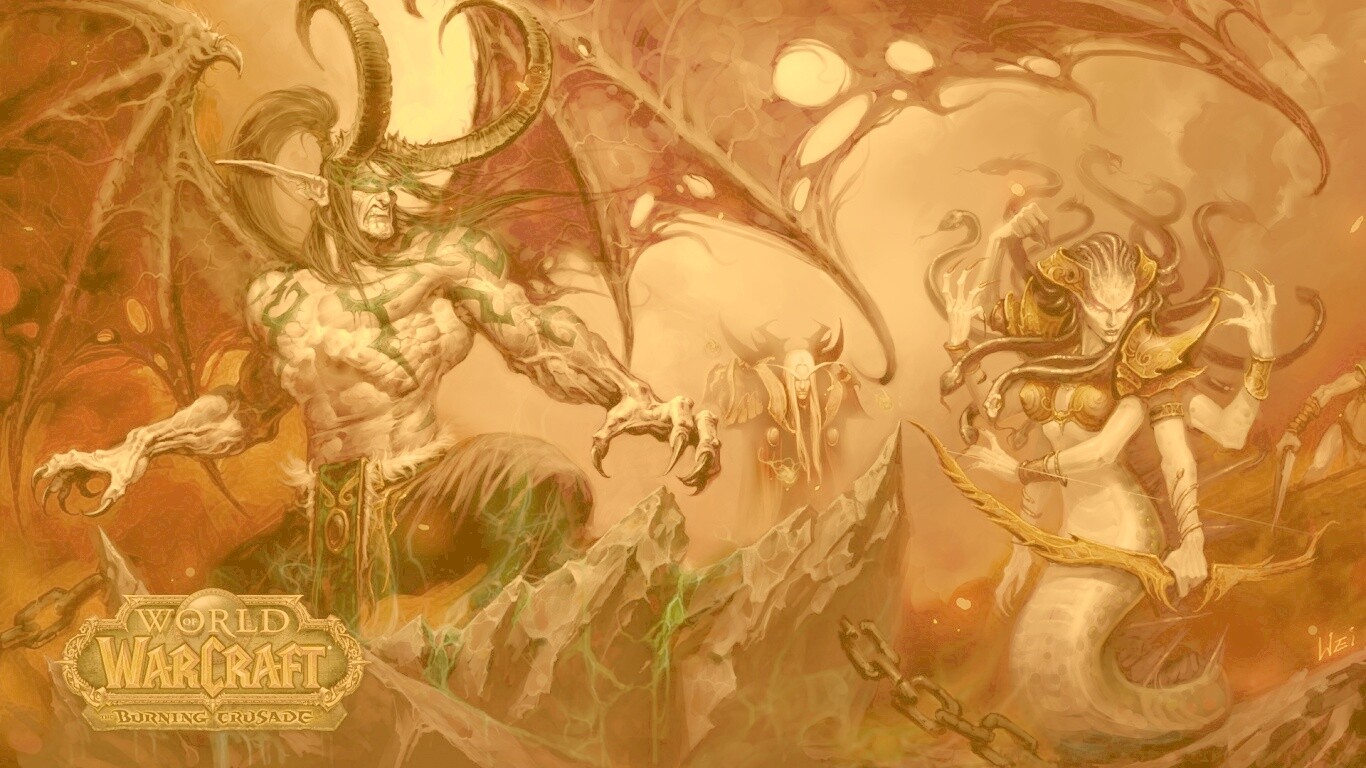 Обои Worldof WarCraft Burning Crusade обои