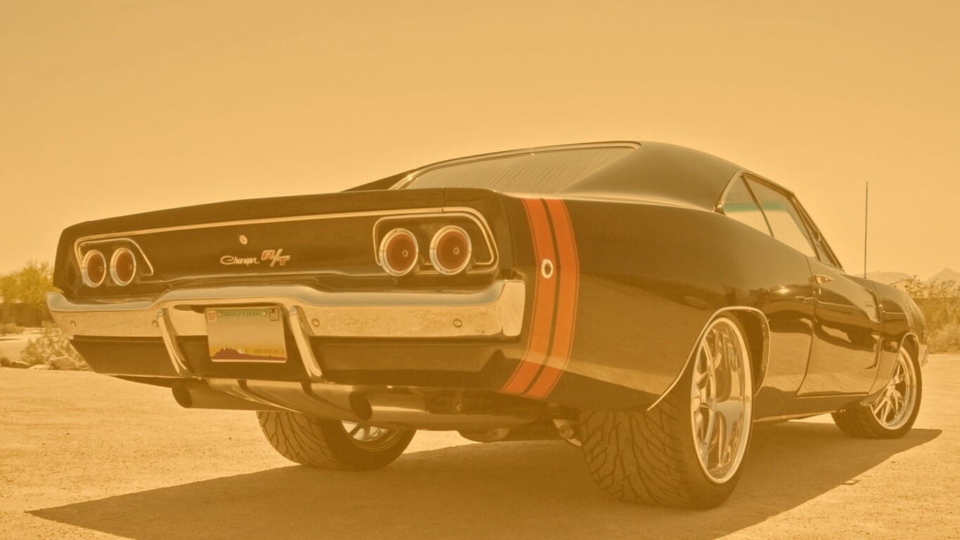 Зад Dodge Charger обои
