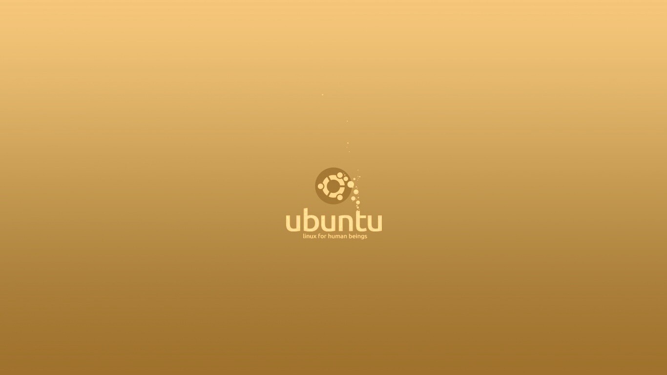 Логотип Ubuntu обои