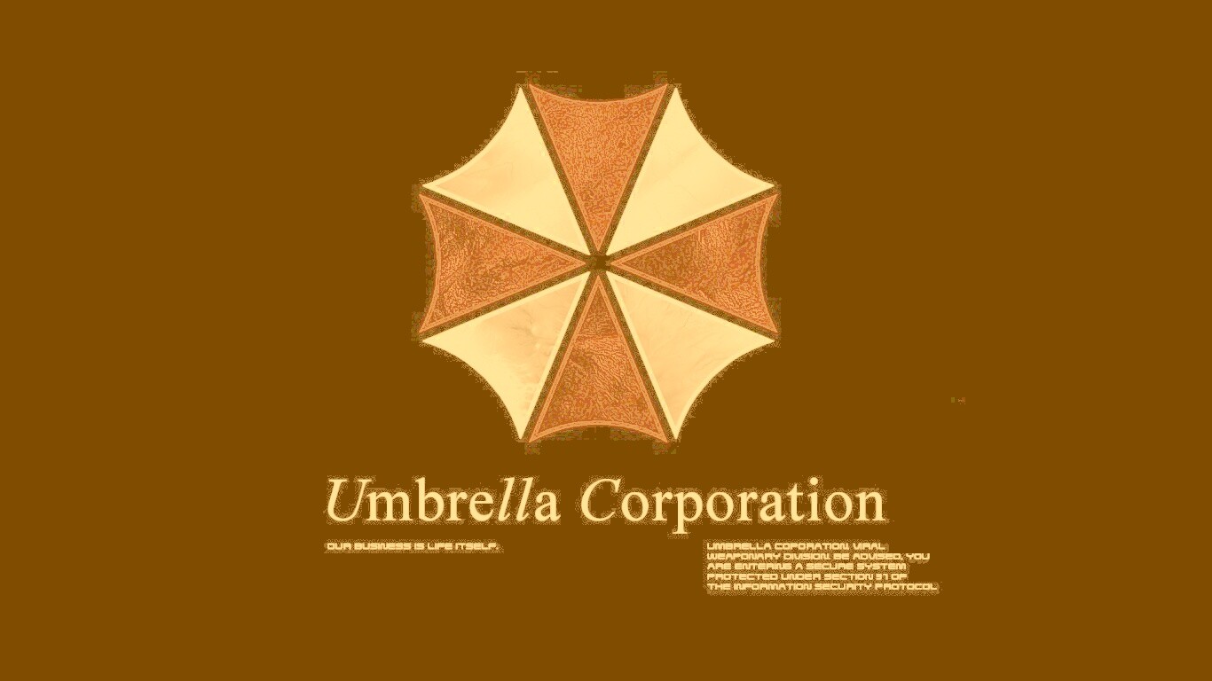 Логотип корпорации Амбрелла (Umbrella corp) обои