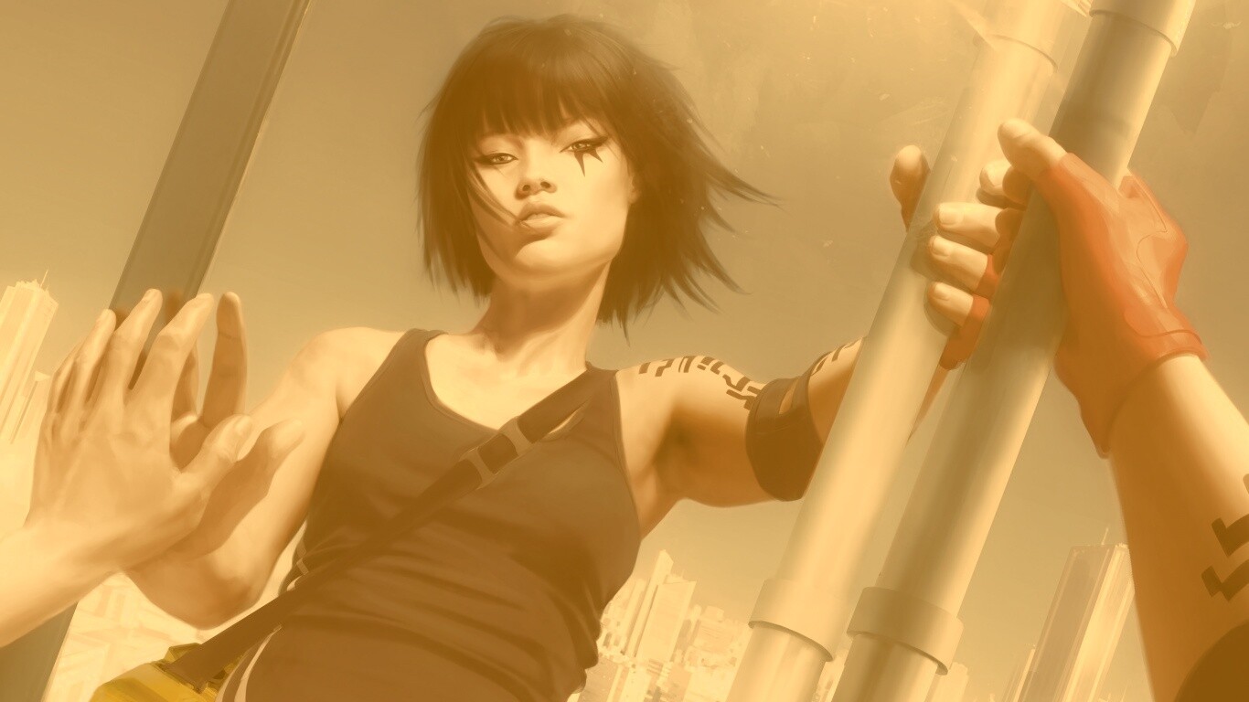 Faith из Mirrors Edge обои