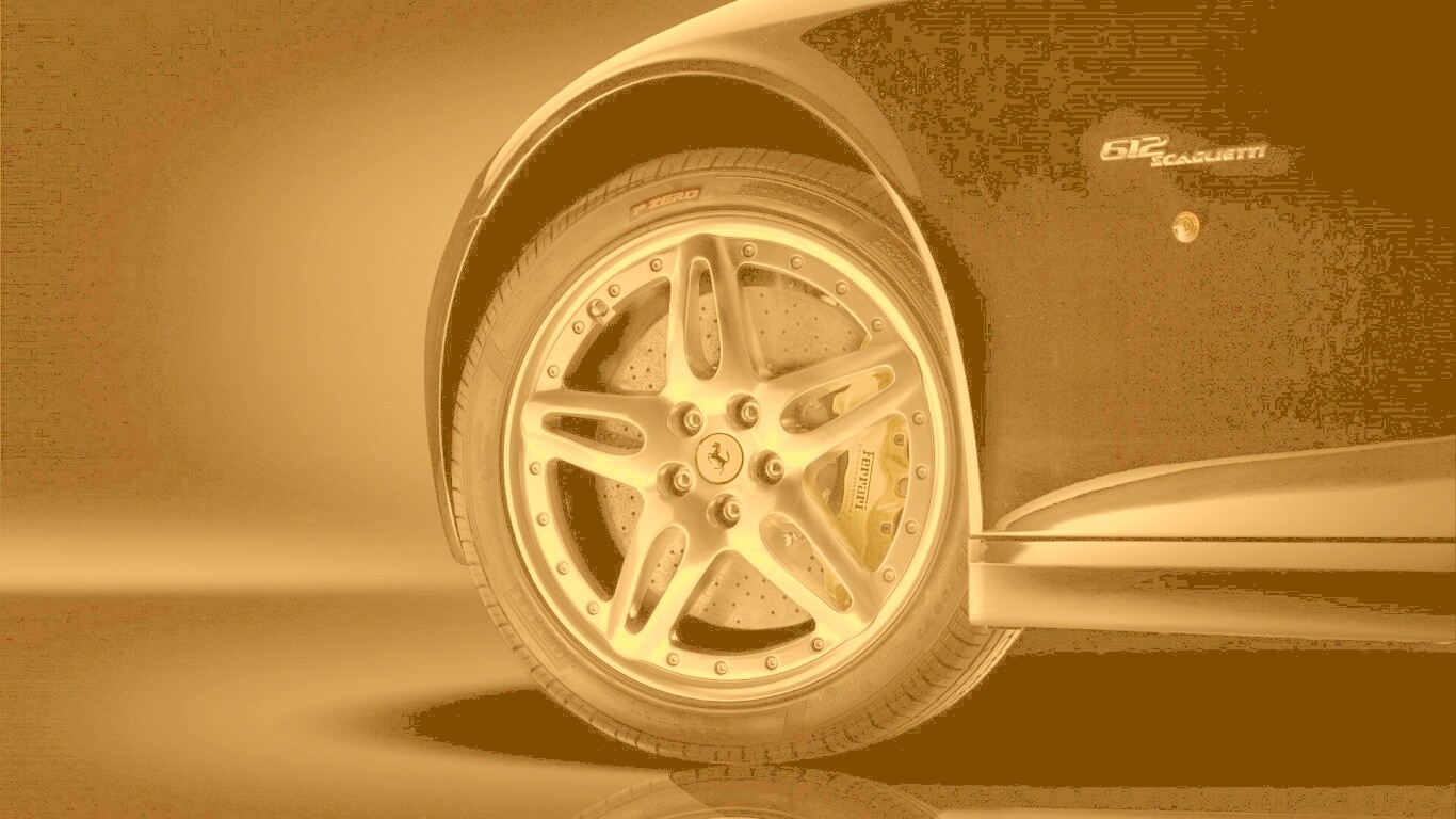 Колесо Scaglietti 612 обои