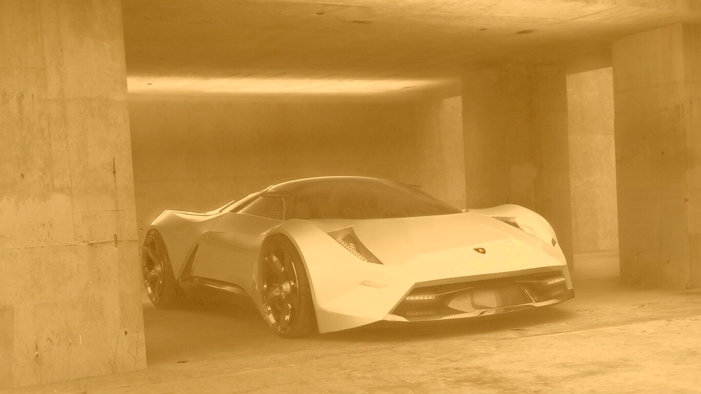 Lamborghini Insecta обои