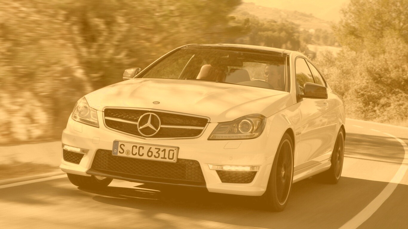 Mercede C63 обои