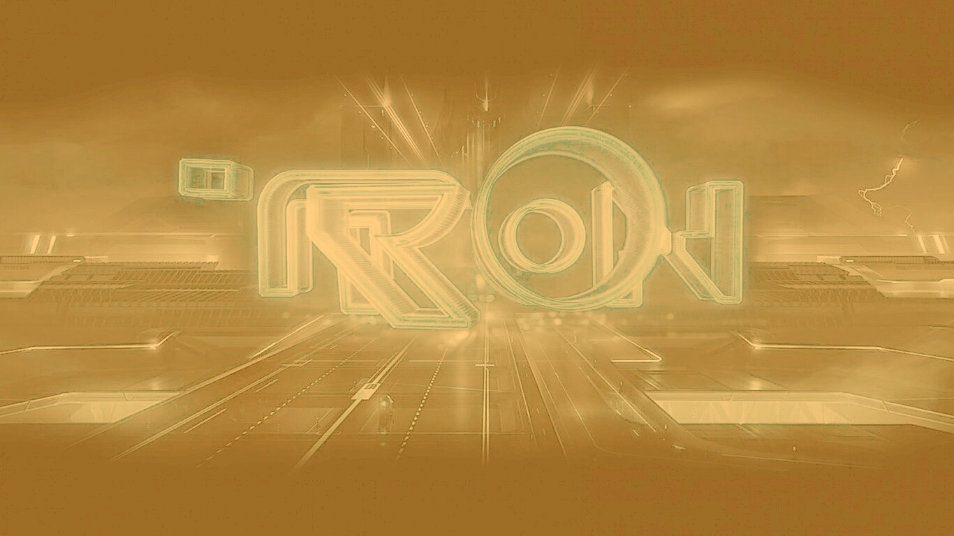 Заставка фильма TRON обои
