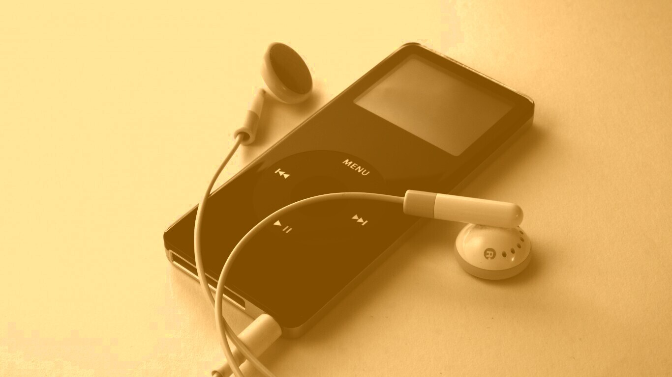 MP3 плеер  обои