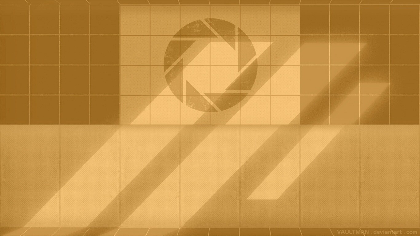 Valve Aperture science обои